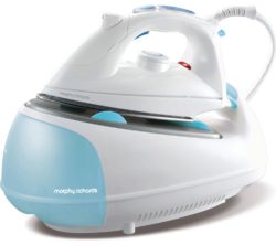 MORPHY RICHARDS Jet Steam 333021 Steam Generator Iron - White & Blue